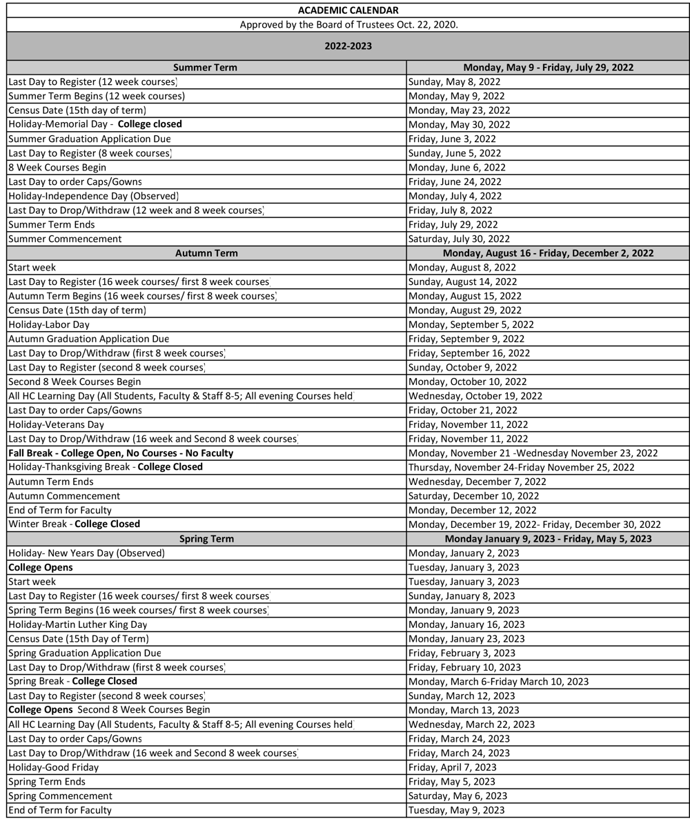 Ualr Academic Calendar 2023 Printable Calendar 2023